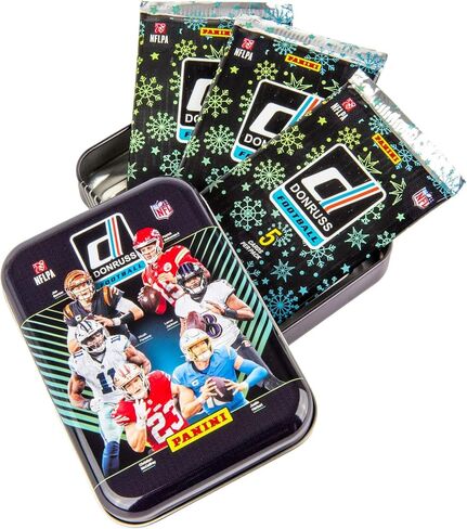 2024 Panini Donruss Football Winter Holiday Tin in Saudi Arabia