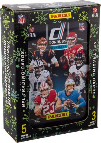 2024 Panini Donruss Football Winter Holiday Tin in Saudi Arabia