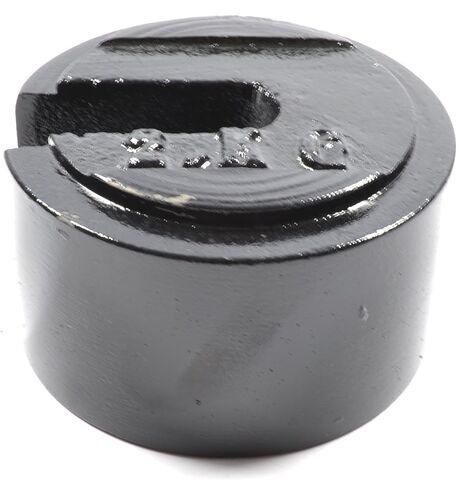 EISCO 2 kg (Kilogram) Cast Iron Slotted Weight in Saudi Arabia