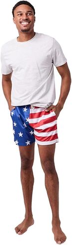 Bioworld American Flag Men's Active Mesh Shorts in Saudi Arabia