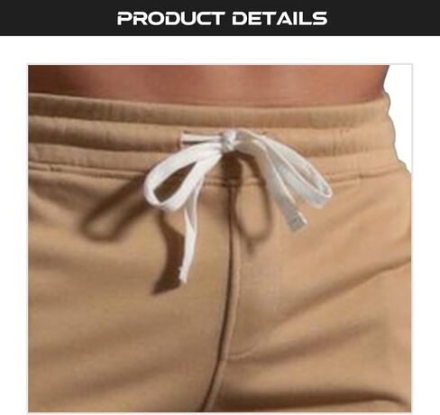 أويمياكون رجال 5 بوصة شورت الرياضي الرياضي القطن متماسكة قصيرة الخصر مرنة العرق غير الرسمية مع الجيب in Kuwait