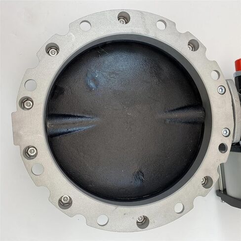 Double-flange Cement Butterfly valves Pneumatic Actuated Aluminum Alloy Butterfly Valve for Powdery and Granular material in Saudi Arabia