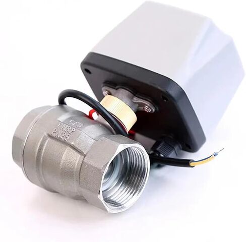 1/2 "3/4" 1 "1-1/4" الصلب غير القابل للصدأ IP65 صمام الكرة الآلية المضاد للماء 220V 12V 24V 3-Wire 2 صمام الكرة الكهربائية النحاسية (1/2 "، 24VDC_CR03) in Saudi Arabia