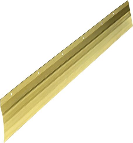 WJ Dennis & Company 4018 Bronze Metal Seal Weatherstrip ، 1-1/8 بوصة × 17 قدمًا ، ختم معدني ، برونزي in Saudi Arabia