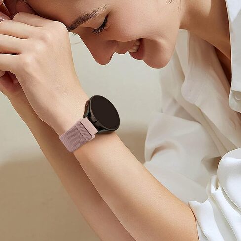 amzpas Gloryfit Smart Watch Bands ، أحزمة ساعة نايلون مرنة مقاس 22 مم لـ Gloryfit T80 T70 T60 T50 P99 P98 Smartwatch ، Wristband بديلة قابلة للتعديل الأشرطة in Saudi Arabia