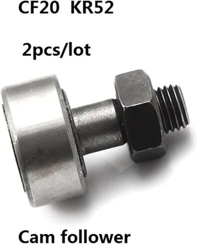 2pcs/lot CF20 KR52 Cam Follower Stud Type Track Rollers Needle Roller Bearings in Saudi Arabia