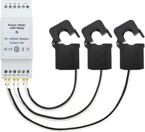مراقبة الطاقة 3 مرحلة مع ملامسة جافة في Off Switch App Monitor Export Import Power 80a AC110V/240V in Saudi Arabia