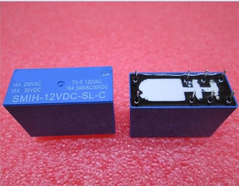 RELAY SMIH-12VDC-SL-C SMIH12VDCSLC SMIH-12VDC 12VDC 16A 250VAC DC12V DIP8 10/20PCS (20pcs) in Saudi Arabia