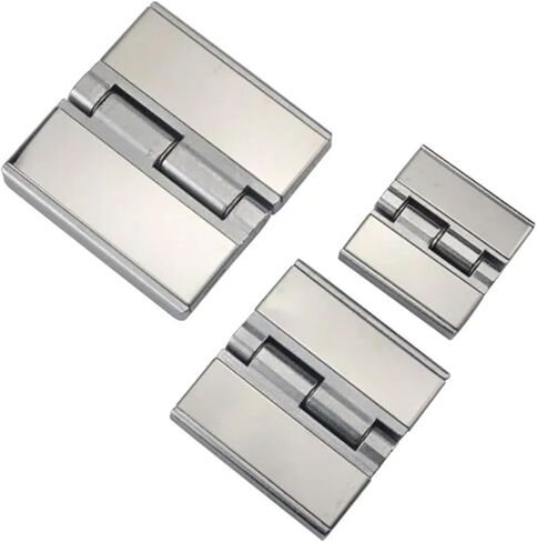 Zinc Alloy Box Door and Window Hinge 1Pcs(100x104-ChromePlated) in Saudi Arabia