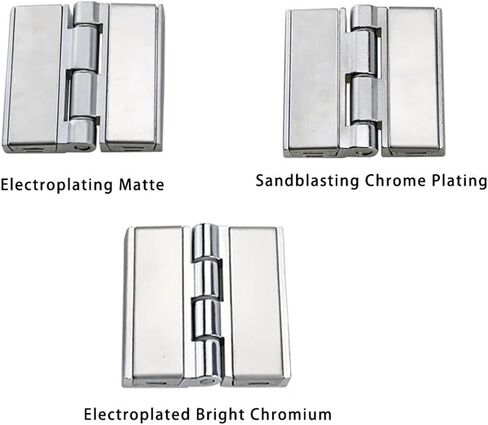 Zinc Alloy Box Door and Window Hinge 1Pcs(100x104-ChromePlated) in Saudi Arabia