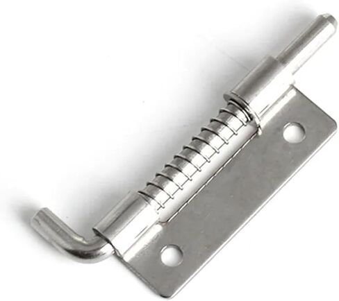 304 Stainless Steel Spring Latch Hinge 1Pcs(Holes Left) in Saudi Arabia