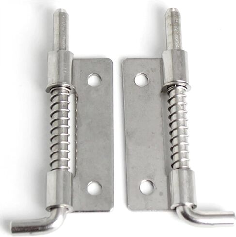 304 Stainless Steel Spring Latch Hinge 1Pcs(Holes Left) in Saudi Arabia