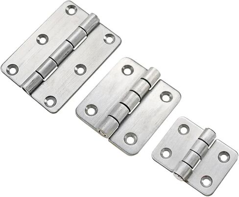 Small Hinge 304 Stainless Steel Industrial Equipment Cabinet 1Pcs(XG02-014-1S-1) in Saudi Arabia