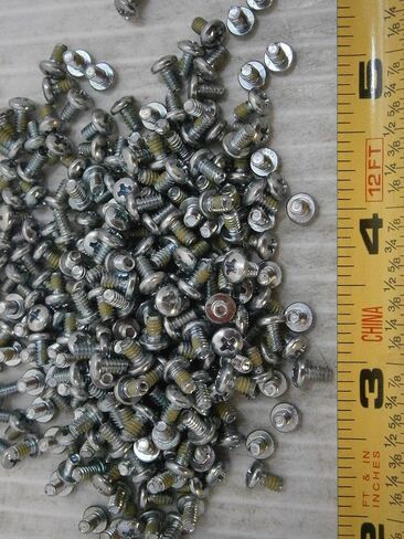 New Pack of Machine Screws 4/40 x 3/16 Phillips Pan Head Steel Zinc w/Patch Lot of 100#2307 Multi-Purpose Comprehensive Hardware Fastener Assortment Kit WnyNEH04903 in Saudi Arabia