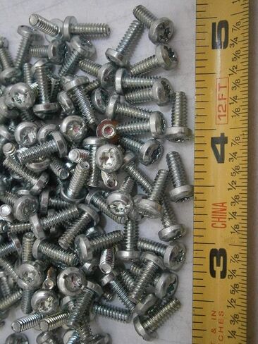 حزمة جديدة من المسمار المسمار #6/32 × 3/8 Torx Pan Head T-15 Steel الكثير من 100 #6136 متعددة الأغراض مجموعة متنوعة شاملة للأجهزة WNYNEH05246 in Saudi Arabia