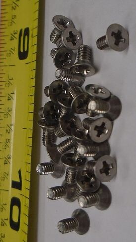 حزمة جديدة من 2-56 × 3/16 "Phillips مسطحة الرأس الفولاذ المقاوم للصدأ الكثير من 25#4595 متعددة الأغراض مجموعة متنوعة أجهزة تشويه مجموعة Wnynenh05032 in Saudi Arabia