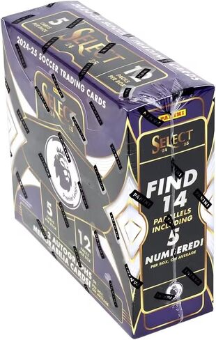 2024/25 Panini Select Premier League EPL Soccer Hobby Trading Card Box (Find 3 Autograph or Memorabilia Cards per Box!) in Saudi Arabia