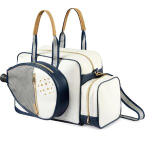 Net & Style Pickleball Bag - Pickleball Bags for Women – Chic, Durable, Premium finishing, Includes Fence Hook and Extra pockets – Large Elegant Womens Pickle ball bag in Saudi Arabia