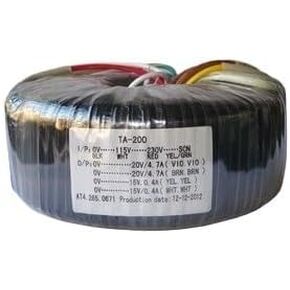 1pcs 200W Toroidal Core Transformer of Copper Enamel Wire for Audio Amplifier Dedicated Power Supply Output 26V 15V in Saudi Arabia