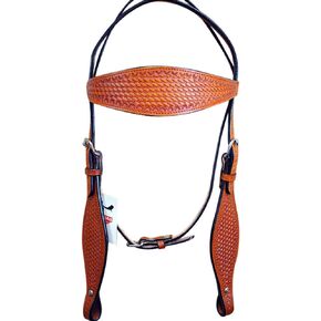 Hilason Western Headstall & Judclar مجموعة Horse American Leather Tan in Kuwait