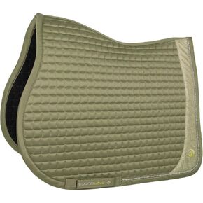 EQUINEWAVE English Saddle Pads jumpping,Air Flow Liner and Comfortable Padding, Glitter Panel and Crystal Trim in Saudi Arabia