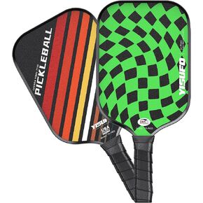 Pickleball Paddlles ، T700 Carbon Fiber Pickleball Paddle ، Core Polypropylene Honeycomb Core ، Great Grit & Spin ، مضرب متشابه معتمد من USAPA مع الجر والاستقرار in Saudi Arabia