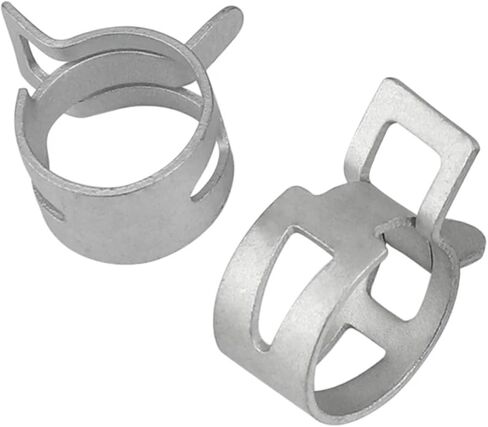 M4.5/5/6/7/8/10/10/11/12-37MM 10pcs خرطوم المشابك خطوط أنبوب الماء مقاطع الربيع أنبوب الهواء جلفن. in Saudi Arabia