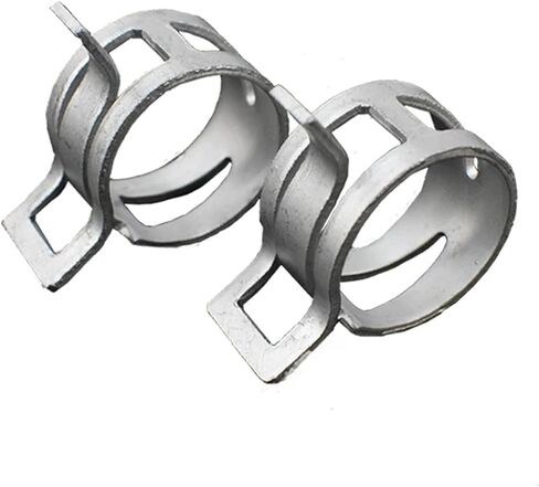 M4.5/5/6/7/8/10/10/11/12-37MM 10pcs خرطوم المشابك خطوط أنبوب الماء مقاطع الربيع أنبوب الهواء جلفن. in Saudi Arabia