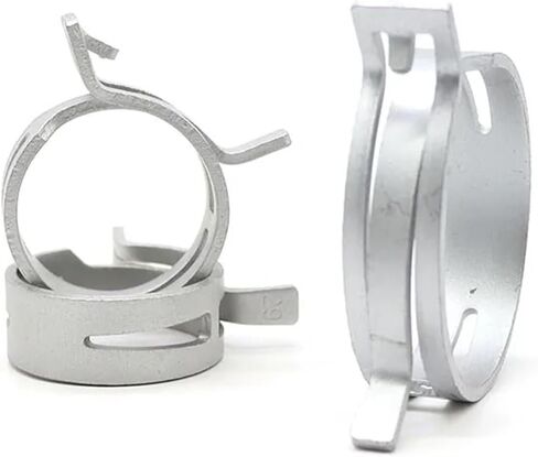 M4.5/5/6/7/8/10/10/11/12-37MM 10pcs خرطوم المشابك خطوط أنبوب الماء مقاطع الربيع أنبوب الهواء جلفن. in Saudi Arabia