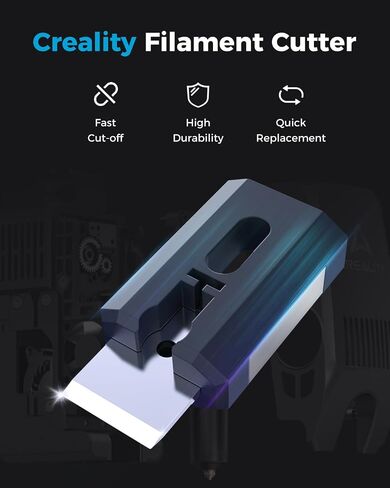 CREALITY الرسمية K2 PLUS CUTTER 5PCs ، قطع خيوط سريع ودقيق ، وحدة قاطع مستهلك عالية المتانة لـ K2 Plus Combo in Saudi Arabia