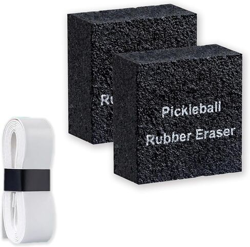 ممحاة Pickleball Paddle مع حرية الزائدة ، أفضل منظف مضرب كرة ألياف الكربون ، شريط مطاطي سريع وسهل لإزالة بقايا الكرة والأوساخ والخدوش الطفيفة والخدوش (3pcs) in Kuwait