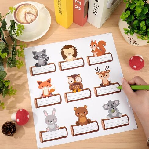Sport Ball Name Tags Back to School Ball Game Nameplate Sticker 9 Designs Classroom Bulletin Board Decor Label Sticker for Office Desk Wall Decor, 135Pcs, 3 in in Saudi Arabia