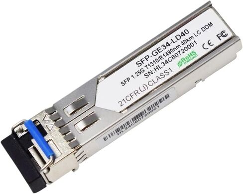 محول الوسائط متوافق مع 1.25G SFP 40km 1310/1490nm Connector DDM in Saudi Arabia