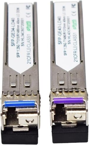 محول الوسائط متوافق مع 1.25G SFP 40km 1310/1490nm Connector DDM in Saudi Arabia