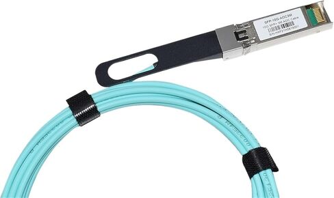 10G Cable 10G SFP+ to SFP+ OM3 5M Blue and Orange Active Optical Cable(5M 2pcs) in Saudi Arabia