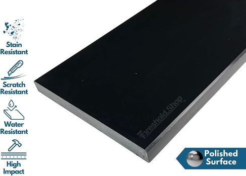 7 Inch Super Threshold Engineered Marble Saddle - 7 Inch Width 36 Inch Length (Super White) in Kuwait