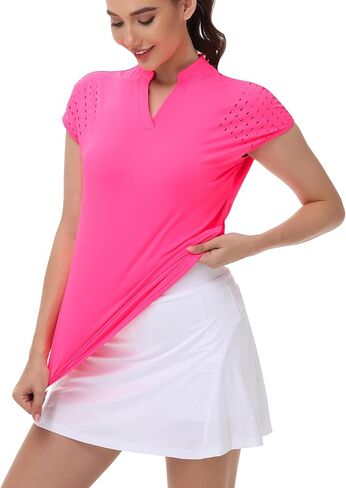 القمصان البولو للجولف النسائية ضد تنس تنس تنس قمم القميص الرياضي القصير in Kuwait