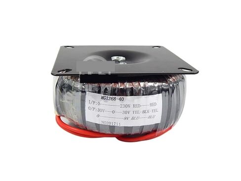 1PCS 40W Toroidal Core Transformer لمكبر الصوت المخصص لإخراج إمدادات الطاقة 30-0-30V 9V in Saudi Arabia