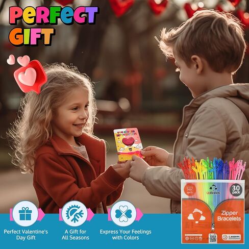 UpBrands 12 حزمة من الأساور ذات السحاب باللون الأصفر مقاس 7 بوصات - هدايا حفلات التململ للأطفال - أساور كبيرة للأطفال - سوار فيدجيت للقلق - مثالي ليوم الصداقة العالمي ويوم اللطف العالمي in Kuwait