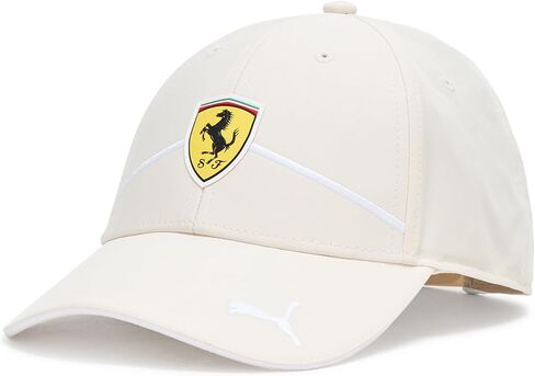 PUMA Standard Scuderia Ferrari Race Baseball Cap, Alpine Snow AH25 in Saudi Arabia