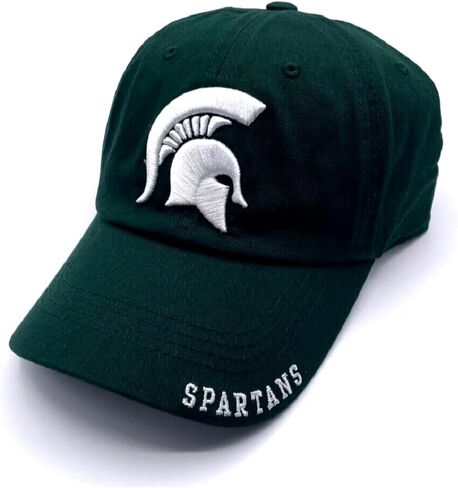 Michigan State Classic Edition Hat Relaxed Fit Adjustable Spartans Team Logo Cap (Green) in Saudi Arabia