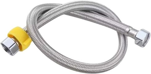 1pc New 1/2 Inch Stainless Steel Plumbing Explosion-proof Flexible Braided Hose 20/200cm Shower Bathroom Accessories(1,150cm) in Saudi Arabia