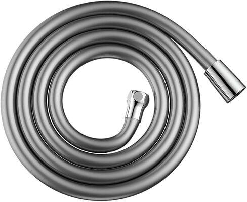 1pc 1.5/2m Soft Silicone 360° Rotation Shower Head Hose(Gray,1.5M) in Saudi Arabia