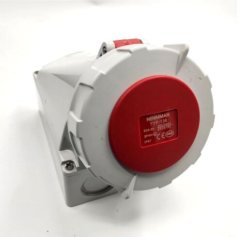 IEC60309 مقبس الموصل الصناعي المقاوم للماء 5PIN 63A 400V 3P+E+N IP67 in Saudi Arabia