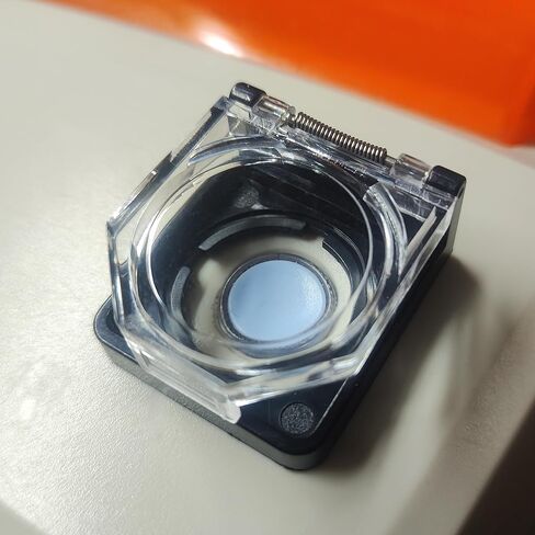 Button Switch Cover, 55mm Dustproof Button Switch Cover Protector with Double-Sided Tape for PC, Computer, Desktop, Industrial Power Switches & Control Panels Square in Saudi Arabia