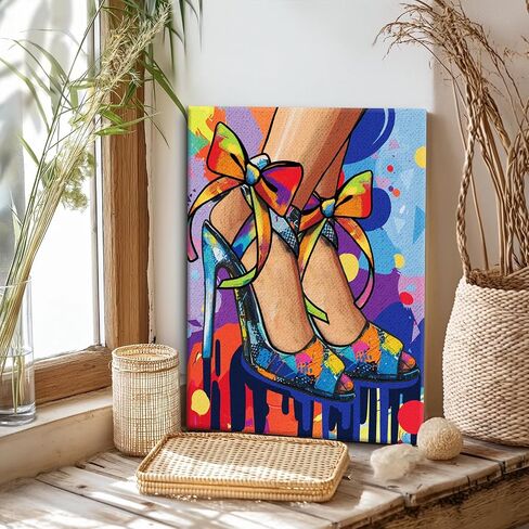 4 أجهزة كمبيوتر مقدمة مسبقة القماش للطلاء للبالغين SIP SIPLE HOILDY SIP and Paint Party Supplies Laughes Fair Fair Paint in Saudi Arabia