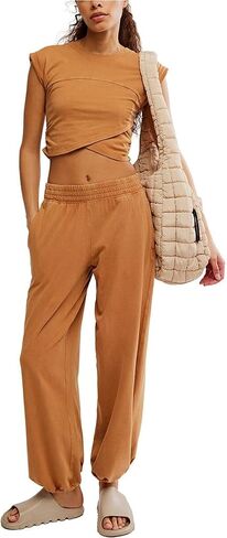 Free People Women's Hot Shot Crossover Set, Black in Saudi Arabia