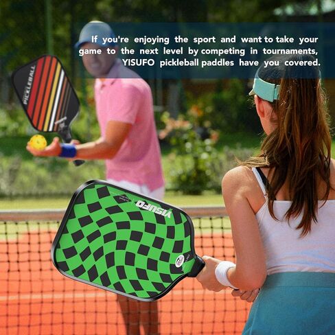 Pickleball Paddles, T700 Carbon Fiber Pickleball Paddle, 16MM Polypropylene Honeycomb Core, Great Grit & Spin, USAPA Approved Pickleball Thermoformed Racket with Traction and Stability in Saudi Arabia