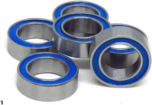 10Pcs MR85 2RS 5x8x2.5mm MR Miniature Ball Bearings L850DD ABEC3 5 8 2.5 Blue Seals Model Bearings(MR115-2RS 5x11x4mm) in Saudi Arabia