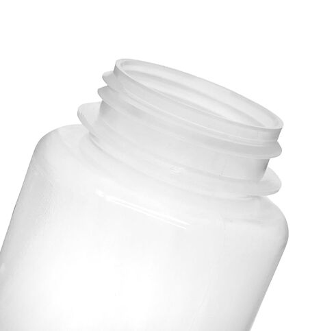 EISCO 12PK Reagent Bottles, 1000ml - Wide Mouth with Screw Cap - Polypropylene - Translucent Labs in Saudi Arabia